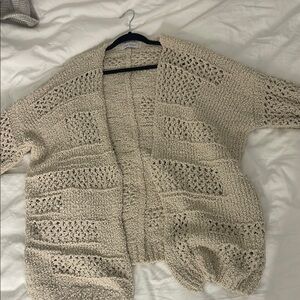 Cozy Beige Knit Sweater